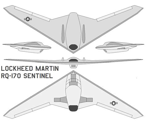 Lockheed Martin RQ-170 Sentinel by bagera3005 on DeviantArt