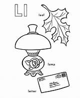Coloring Pages For Kids Letter L sketch template