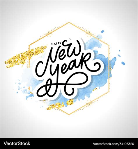 Happy new year 2021 beautiful greeting card Vector Image