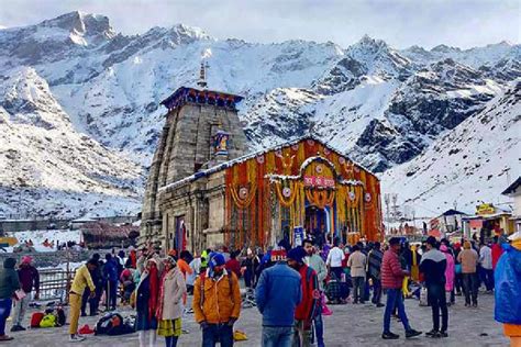 Kedarnath temple | Kedarnath temple tasks 20 local women self-help ...