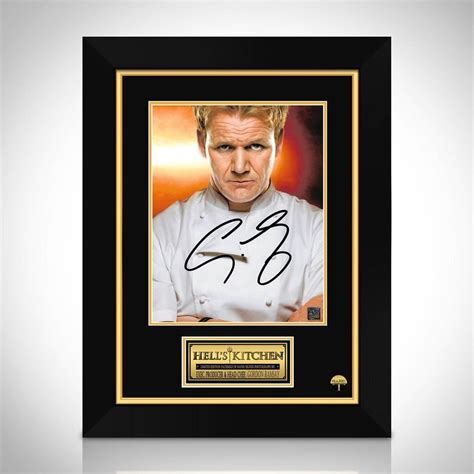 Gordon Ramsay Hell's Kitchen Photo Limited Signature - Etsy