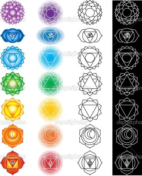 Stylized chakra | Chakra tattoo, Reiki symbols, Chakra