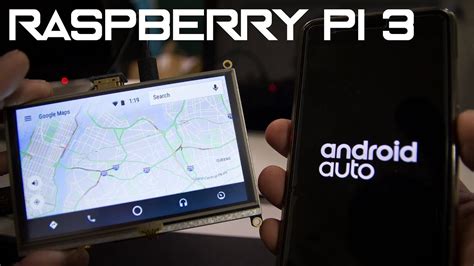 Android Auto on Raspberry Pi 3 - YouTube