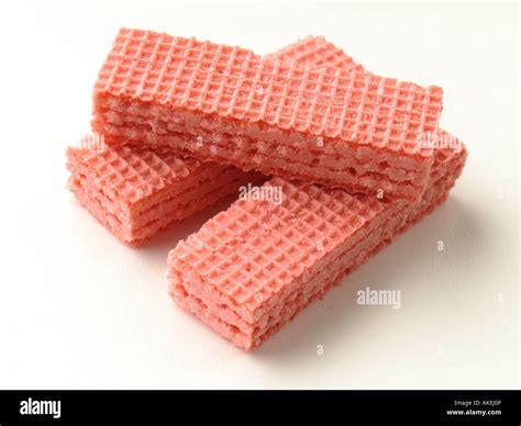 Pink wafer hi-res stock photography and images - Alamy