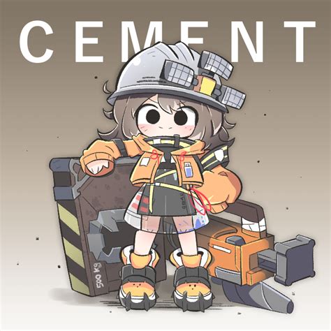 cement (arknights) drawn by malrangdonut | Danbooru