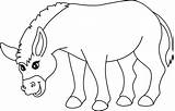 Donkey Coloring Page Isolated For Kids 5163071 Vector Art At Vecteezy sketch template