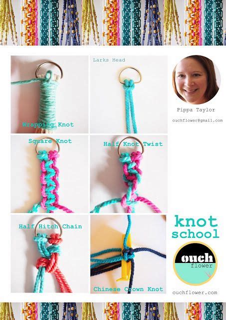 124 best images about Macrame & Knots on Pinterest | Macrame, Ball chain and Bracelet tutorial