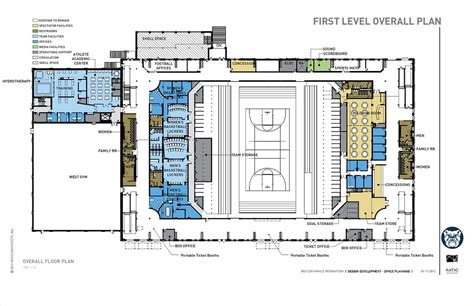 First Floor Layout | Hinkle Fieldhouse | Flickr