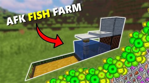 Minecraft fish farm bedrock