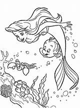Ariel Coloring Pages Free Printable sketch template