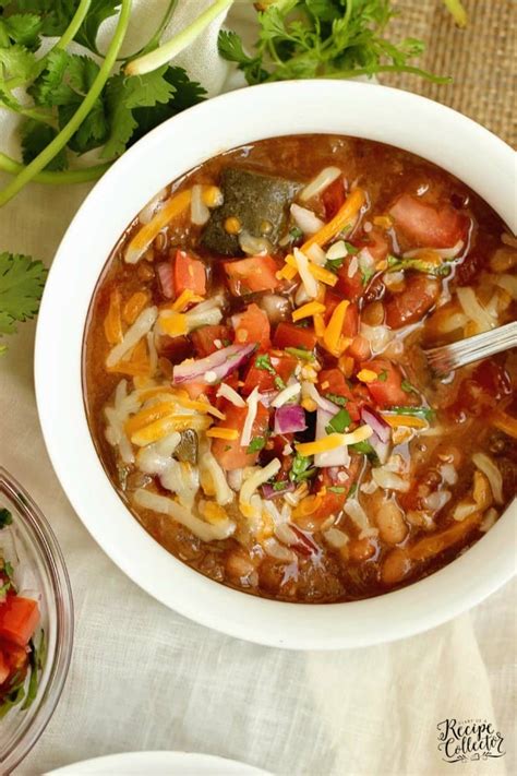 Instant Pot Mexican 16 Bean Soup - Diary of A Recipe Collector