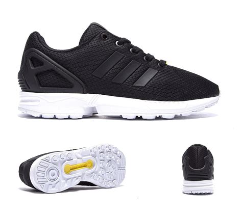 adidas Originals Junior ZX Flux Trainer | Black / White | Footasylum