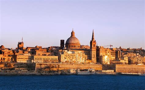 Valletta City Skyline | Malta beaches, Valletta, Malta travel