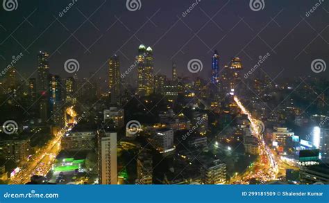 Mumbai city aerial view stock video. Video of aerial - 299181509