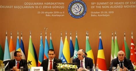 Overview of 18th NAM Summit 2019 was held in Baku, Azerbaijan