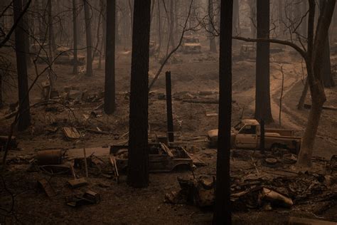 10 Dead in California as Wildfires Spread on West Coast - The New York ...