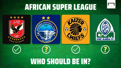 African Super League: Predicting the first 20 teams | Goal.com