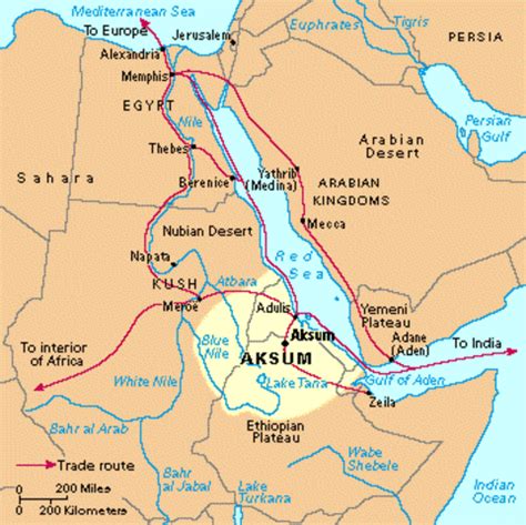 Eastern African Kingdom of Aksum timeline | Timetoast timelines