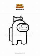 Among Us Cat Coloring Page Don T Eat The Paste Face Colo sketch template