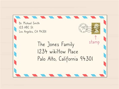 How to Address a Letter & Envelope to an Entire Family