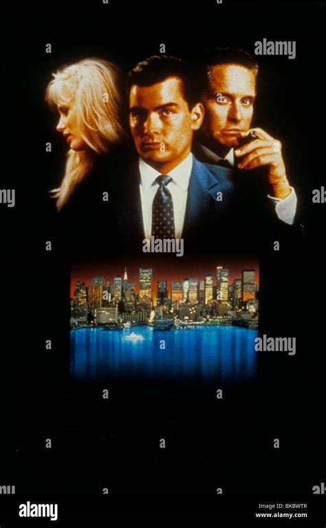 WALL STREET -1987 POSTER Stock Photo - Alamy