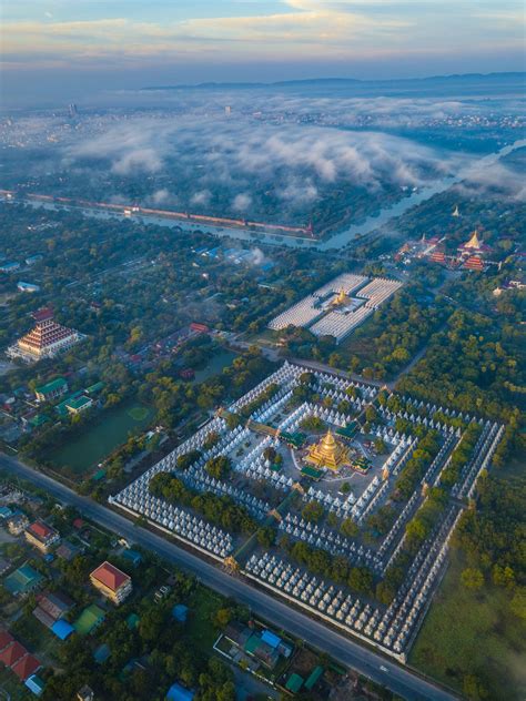 Aerial View of Mandalay Myanmar · Free Stock Photo