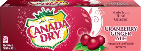 Canada Dry Cranberry Flavoured Ginger Ale reviews in Soft Drinks ...