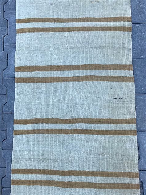 Farmhouse runner rug Minimal runner rug Striped runner rug | Etsy