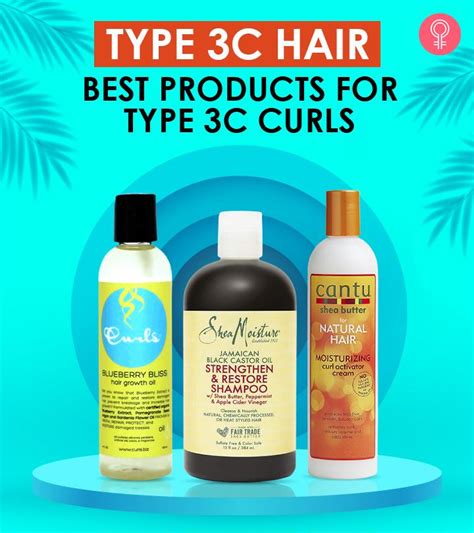 Type 3C Hair - Best Products for Type 3c Curls