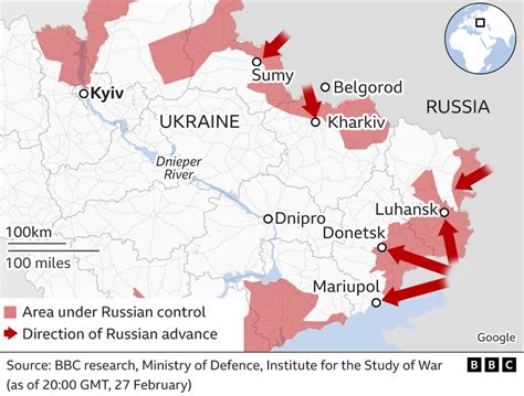 Ukraine: Wakefield to sever ties with Russian twin city - BBC News