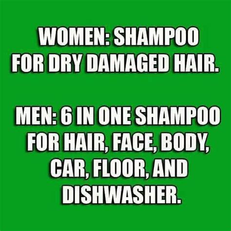 Shampoo | Dry damaged hair, Wise words, Funny images