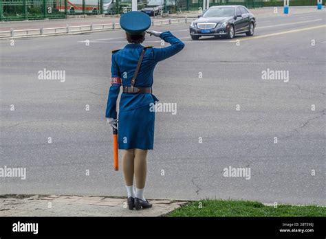 North korean police car hi-res stock photography and images - Alamy