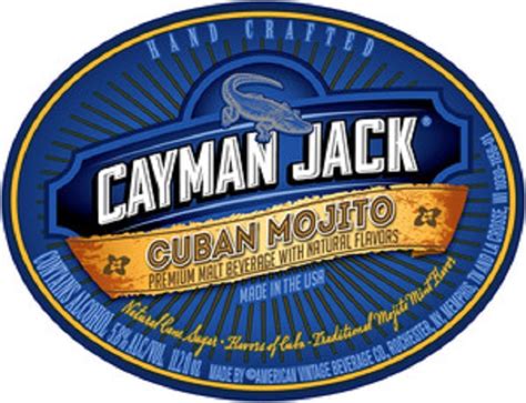 Cayman Jack Cuban Mojito - American Vintage Beverage Co. - Untappd