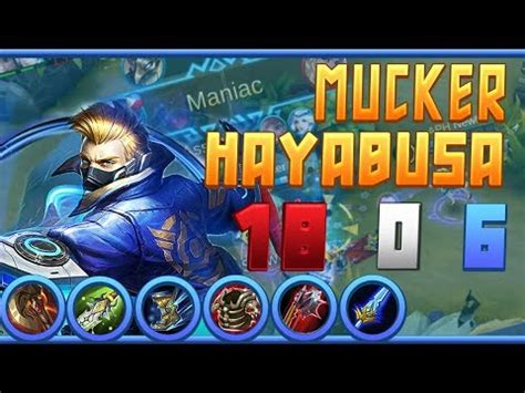 Top 1 Global Hayabusa Best Build Gameplay Tutorial Savage Mobile Legends Ml Moments - YouTube