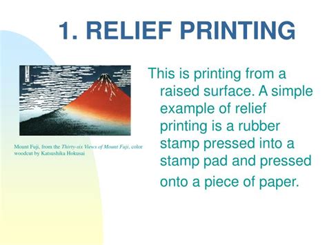 PPT - Four Types of Printmaking PowerPoint Presentation - ID:5635513