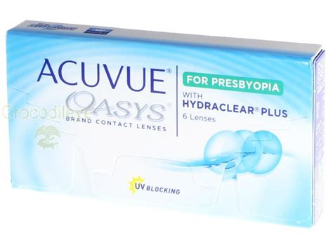 Lentilles ACUVUE OASYS for Presbyopia 6 lentilles JOHNSON&JOHNSON