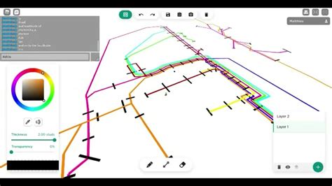 Review and Overview of SCR Metro Map.. (Version 1.10.0.).. Free Draw 2 ...