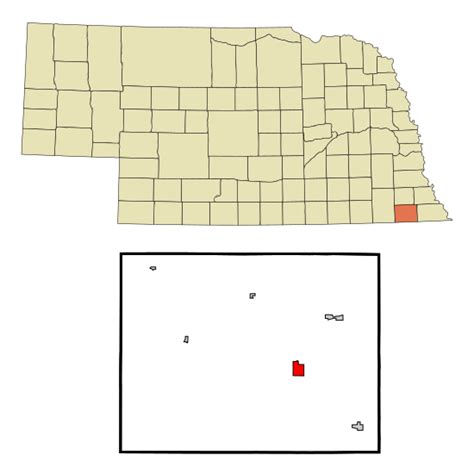 Image: Pawnee County Nebraska Incorporated and Unincorporated areas ...