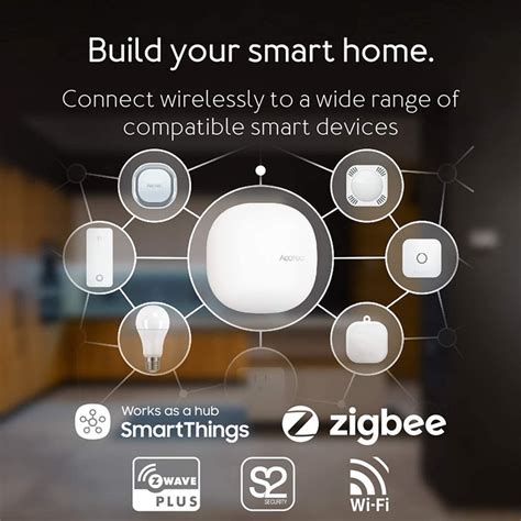 Aeotec Smart Home Hub - SmartThings, Z-Wave ZigBee WiFi Enabled Hub — ZWaveProducts