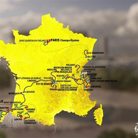 Tour De France 2023 Etappen Karte - Image to u