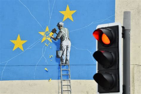 Banksy’s Famous Brexit Mural Has Mysteriously Disappeared From the Side of a Building in a ...