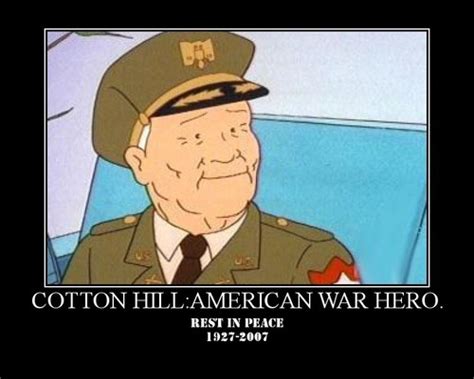 King of the Hill images cotton hill : vetern war hero 1927-2007 HD wallpaper and background ...