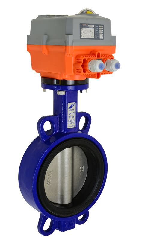 Actuated Valves - Motorized Butterfly Valve - AVA Electric Actuator - AVS