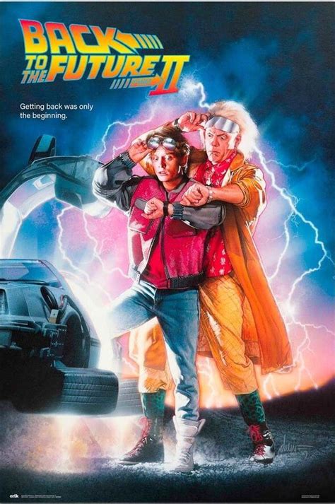 Poster Back to the Future 2 | Wall Art | 3+1 FREE | Europosters