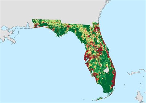 Population Density of Florida by Census Block [OC] [x-post /r/mapporn : r/florida