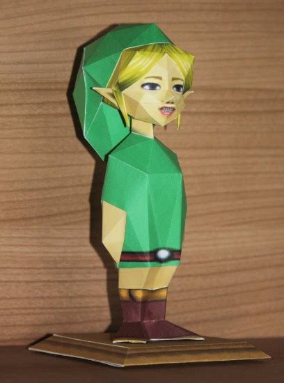 Zelda: Elegy of Emptiness Link Papercraft | Papercraft Paradise ...