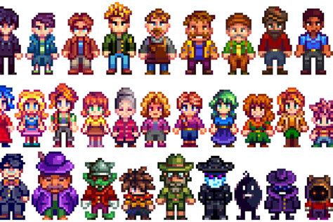 Stardew Valley fan redesigns character sprites to be as cute as their ...