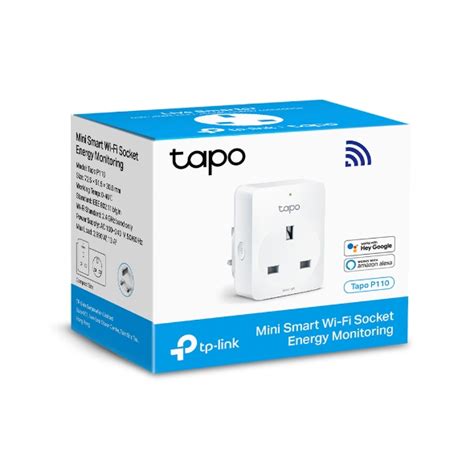 Tapo P110 | Mini Smart Wi-Fi Socket, Energy Monitoring | Tapo