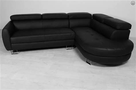 Aliexpress.com : Buy 8268# Europe Style Modern Black Sofa Living Room Leather Sofas from ...