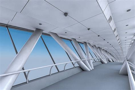 Kingdom Centre Skybridge Interior in 2022 | Real estates design, Industrial architecture, Architect